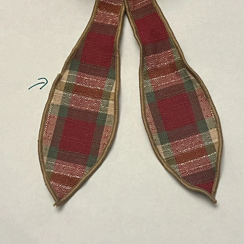 Longaberger Orchard Park Plaid 2001 Large Easter Basket Liner - Picture 11 of 12